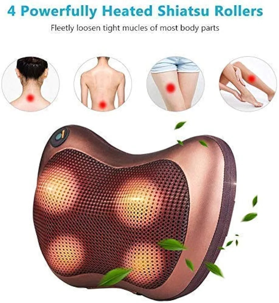 Electronic Neck Cushion Full Body Massager with Heat for pain relief
