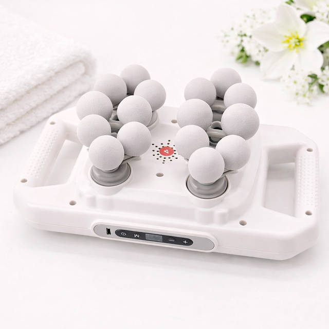 Powerful 18-Head Deep Tissue Massage Machine for Full Body Pain Relief