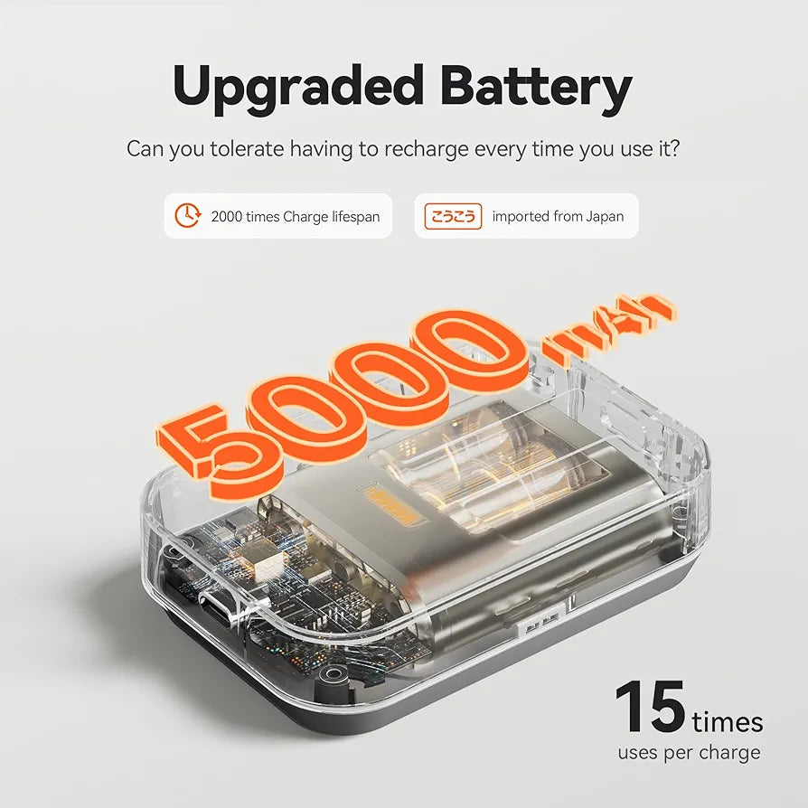 Cordless Electric Knee Massager 3 Vibrations 5 Heating Levels For Shoulder & Elbow