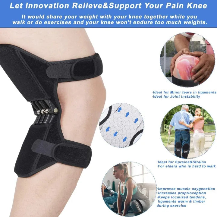 Joint Support - Breathable Knee Protection Powerful Silicon Pad Stabilizer & Joint Protector