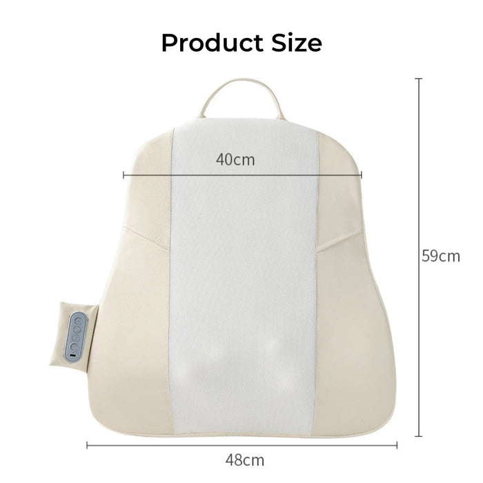 Heated Electric Shiatsu Chair Cushion Massager with Rollers Back and Neck Whole Body Massage Moves up and Down