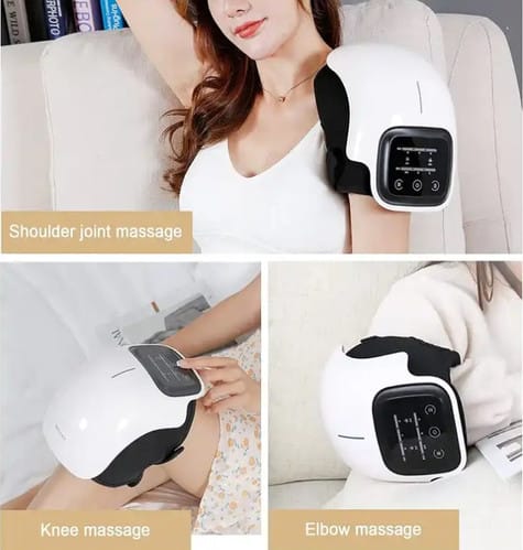 Smart Hot Compress Knee Relaxing Massager Knee Cap Treasure Laser Infrared Elbow Shoulder Massager Relive Joint Pain Stiffness