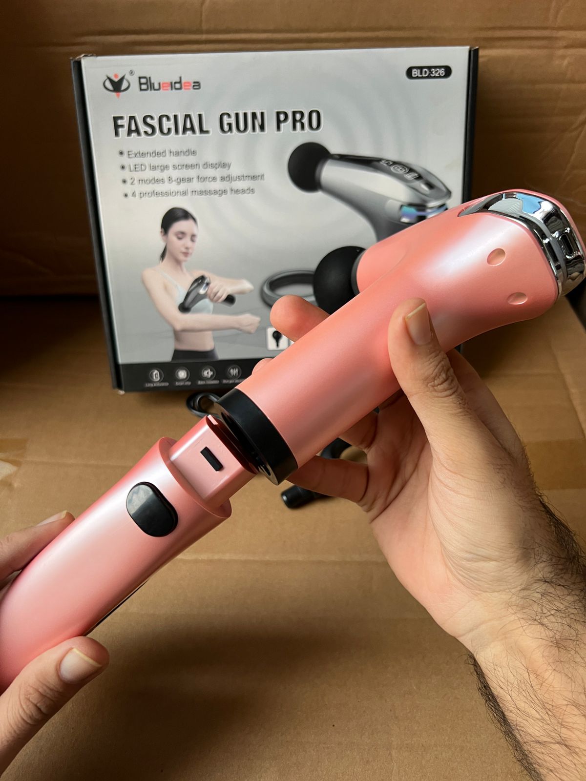 Muscle Massage Gun,Powerland Quiet Massage Gun Deep Tissue Percussion Massager,100% New