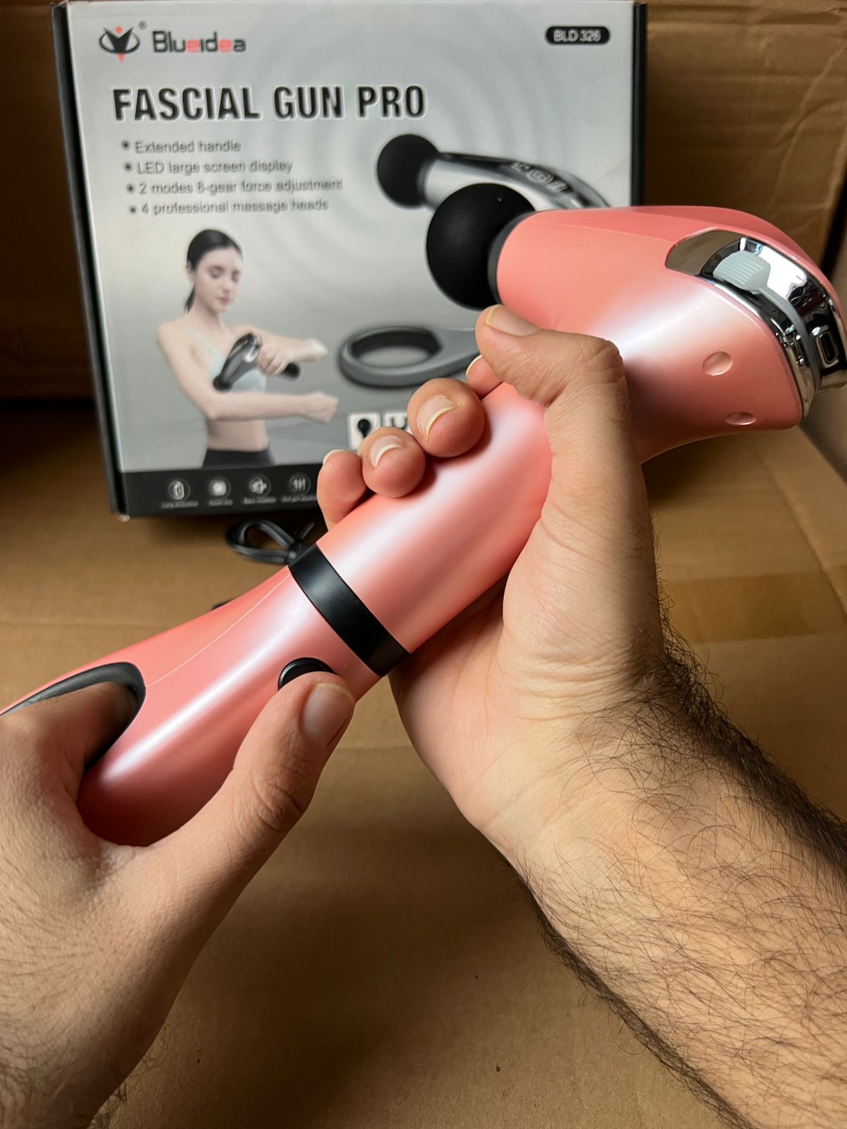 Muscle Massage Gun,Powerland Quiet Massage Gun Deep Tissue Percussion Massager,100% New