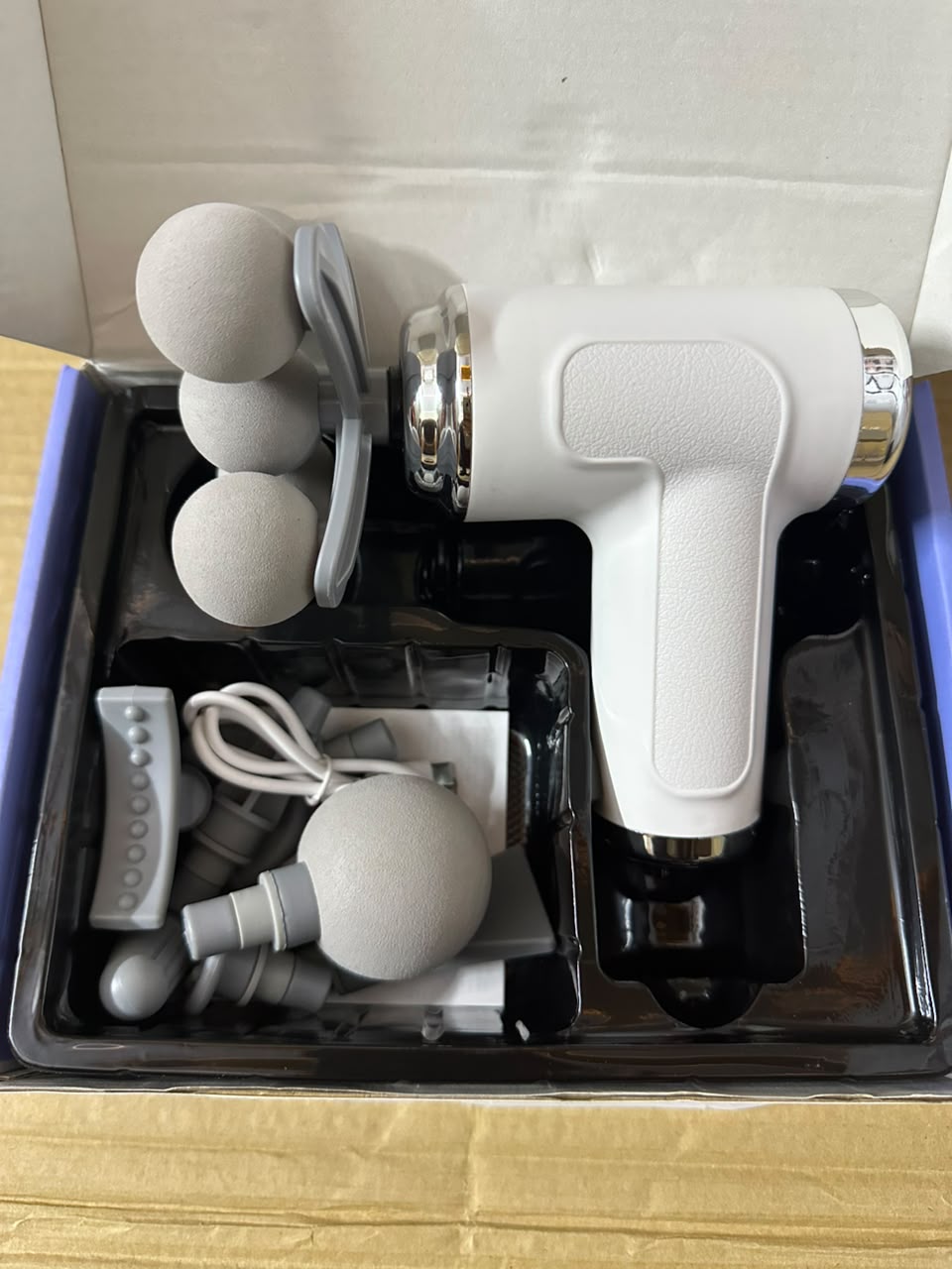 5 Headed Fascia Massage Gun | Deep Tissue Muscle Massager